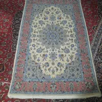 قالی چه سه رنگ ابریشم ۲عدد