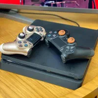 پی اس فور اسلیم ۱ ترا دو دسته (ps4 slim 1T)