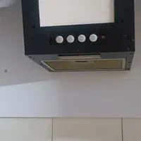 هود لمسی دارای کنترل کاملا سالم  شیشه مورب شکسته