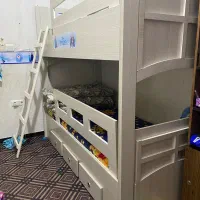 تخت دوطبقه ام دی اف کودک ونوجوان
