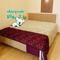 تخت خواب دو نفره هاشور( تختخواب فلزی ۲نفره) کوالا