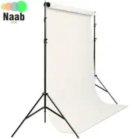 فون سفید 3×5 مخمل پرده عکاسی