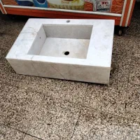 فروش فوری سنگ روشویی سفید