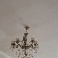 لوستر6شاخه برنزی 4عدد