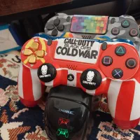 شارژر دسته اصلی ps4 فست شارژ چراغ دار