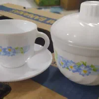 فنجان نعلبکی با قندان آرکوپال امارات