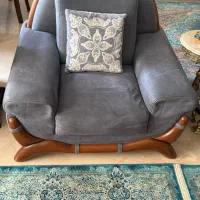 مبلمان در حد نو راحتی ست کامل 25ت 13نفره