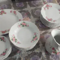 سرویس چینی  گل سرخ