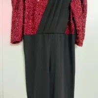 لباس سرهمی مجلسی اورال زنانه