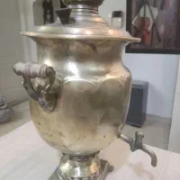 سماور زغالی عتیقه هشت لیتری قدیمی و آنتیک ۱۰۰ ساله