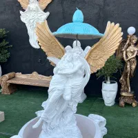 آبنما مجلل زاهدان حوض مجسمه دار کاشیکاری