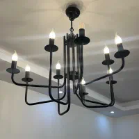 یک جفت لوستر ۹ شاخه مدرن