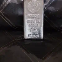 یک عددشمش نقره یک کیلوگرم ندیربه فروش میرسد