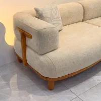 مبل راحتی  کیفیت  پارچه و رنگ  بدلخواه