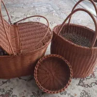 سبد بافی ترمه