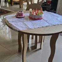 میز وصندلی چوبی مدل خرگوش کودک