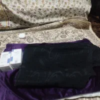 چادر مشکی طرح دار و سه عدد چادر مجلسی