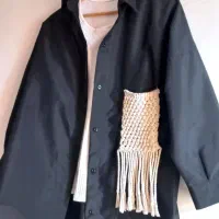 شومیز و شلوار سفید تابستونی