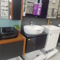 کابین روشویی pvc و سرامیکی