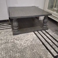 میز وسط و گل میز