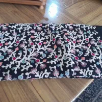 پارچه هندی لنین خارجی کارشده بر جسته