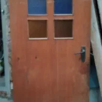 درب چوبی
