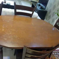 میز ناهارخوری بیضی 4نفره