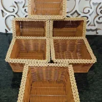 صنایع دستی.سبد بافی