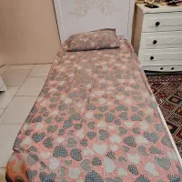 تخت کودک همراه تشک طبی