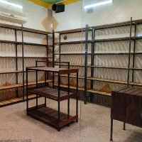 جاکفشی قفسه رگال ۶ ویترین شلف چوب ترمود روس ۹ ۱۲