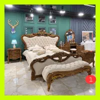 سرویس تخت خواب دونفره مدل پیچک شرکتی(تولید کننده)