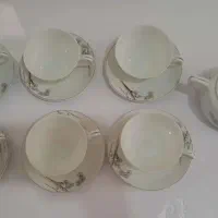 ست چایخوری آنتیک بسیار زیبا و ظرفیت