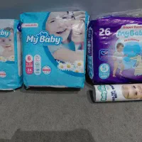 پوشک شورتی و چسبی سایز ۵ و ۶