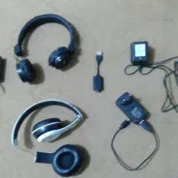دو عدد آداپتور تعدادی لوازم دیگه