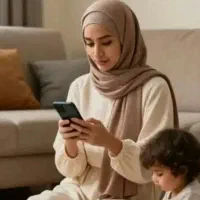 بانوی عزیز در منزل به درآمد برس