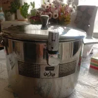بخارپز دوجداره ماژین استیل قدیمی