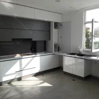 کابینت mdf کمد دیواری لمبه قرنیز ترمو نجاری