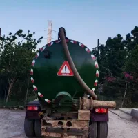 تخلیه چاه با تانکر 7 هزارتایی و مکنده قوی