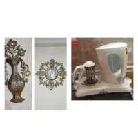 چایی ساز وساعت ودیوارکوب