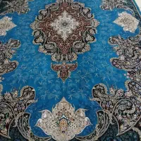 فرش ۹ متری ابی خوشرنگ