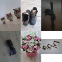 دکور کفش کار عینک زنانه ساعت هوشمند گل مصنوعی