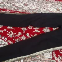 بلوز سفید و شلوار مشکی