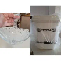 سطل پدالی مارک Tessa و شکلات خوری دسته دار