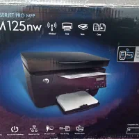 پرینتر چاپگر سه کاره HP مدل M125NW بسیار کم کارکرد