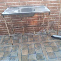 سینک با پایه ش بدون زدگی