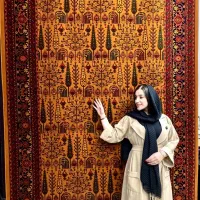 فرش کد ۷۰۹ اصیل طرح درختی ۶و۹و۱۲ متری