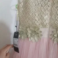 لباس مجلسی صورتی نوبا مارکش مال مزونمه