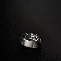 انگشتر رینگ اسکلت کروم هارتز  ‌