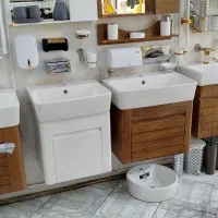 خرید روشویی کابینتی به قیمت تولیدی با چک صیادی