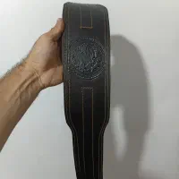 کمربند طبیعی چرم حرفه ای محکم باشگاهی